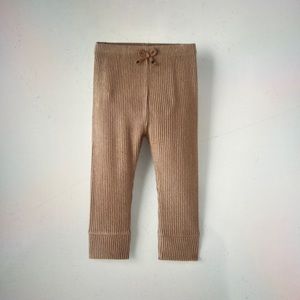 Cuffed Ribbed leggings 2-3 years